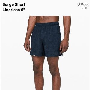 Lululemon Men’s Liner-less Surge Short